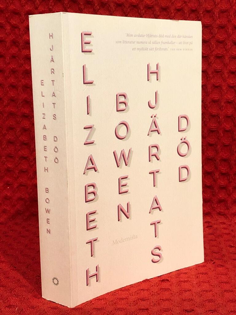 Hjärtats död av Elizabeth Bowen - omslag