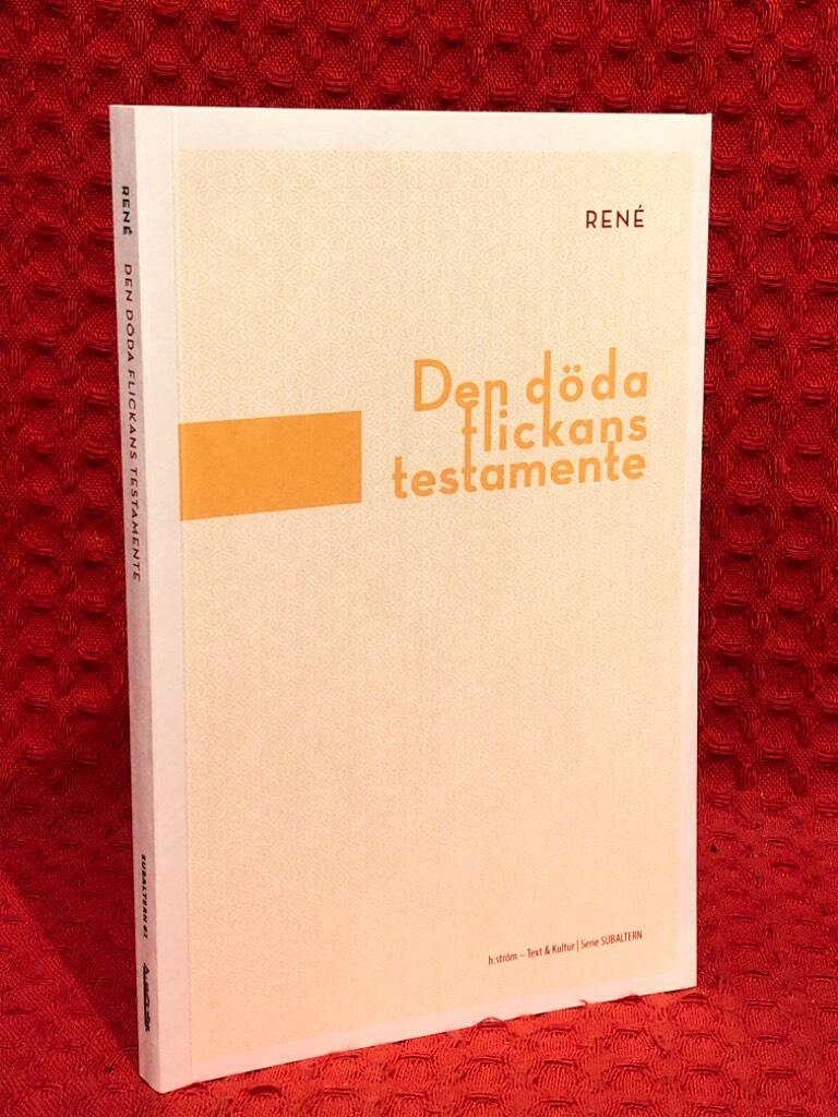 Den döda flickans testamente av René - omslag