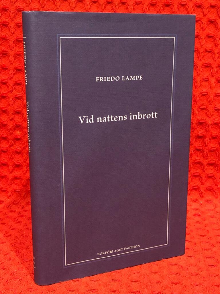 Vid nattens inbrott av Friedo Lampe - omslag