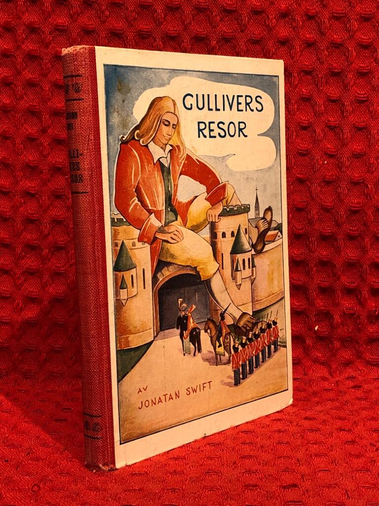 Gullivers resor till Lilliput av Jonatan Swift - omslag