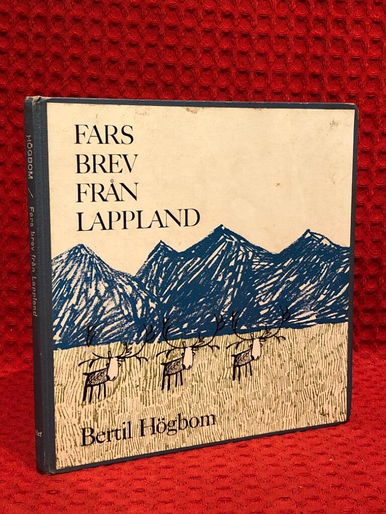 Fars brev från Lappland av Bertil Högbom - omslag