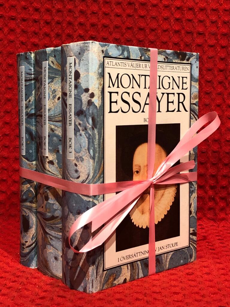 Montaigne Essayer: Bok 1-3 - omslag