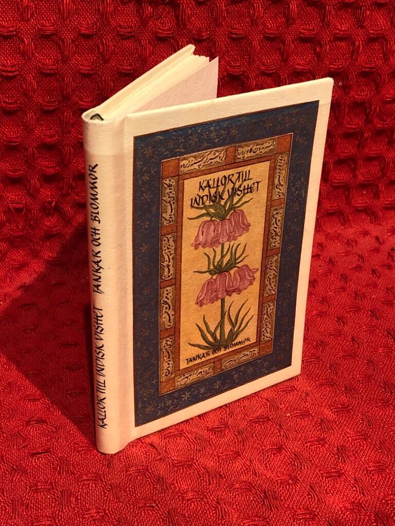 Källor till indisk vishet : tankar och blommor av Eugen Hettinger - omslag