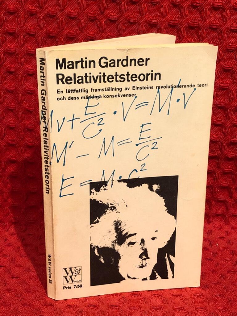 Relativitetsteorin av Martin Gardner - omslag