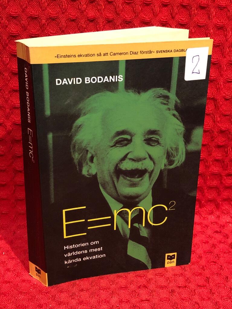 E=mc² : Historien om världens mest kända ekvation av David Bodanis - omslag