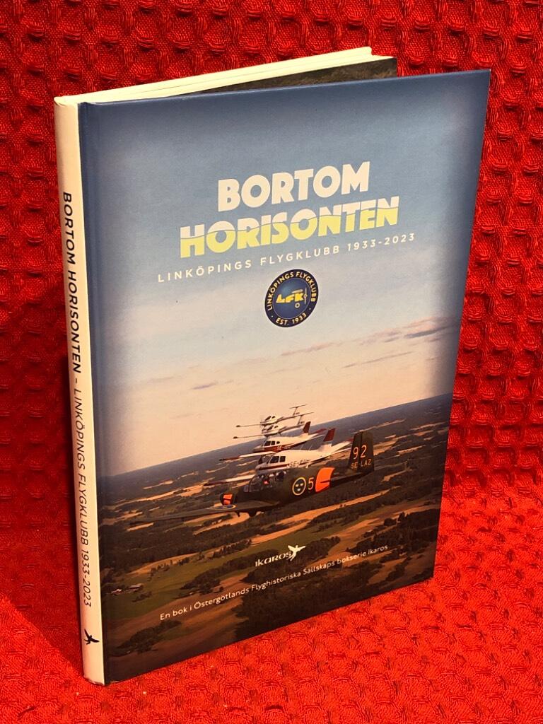 Bortom horisonten - Linköpings flygklubb 1933-2023 - omslag