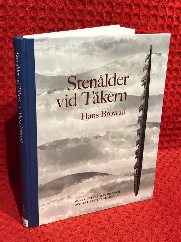 Stenålder vid Tåkern av Hans Browall - omslag