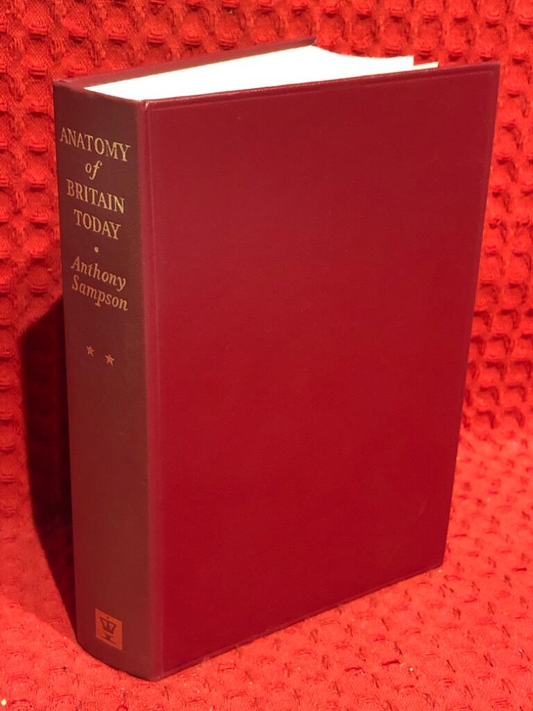 Anatomy of Britain today av Anthony Sampson - omslag