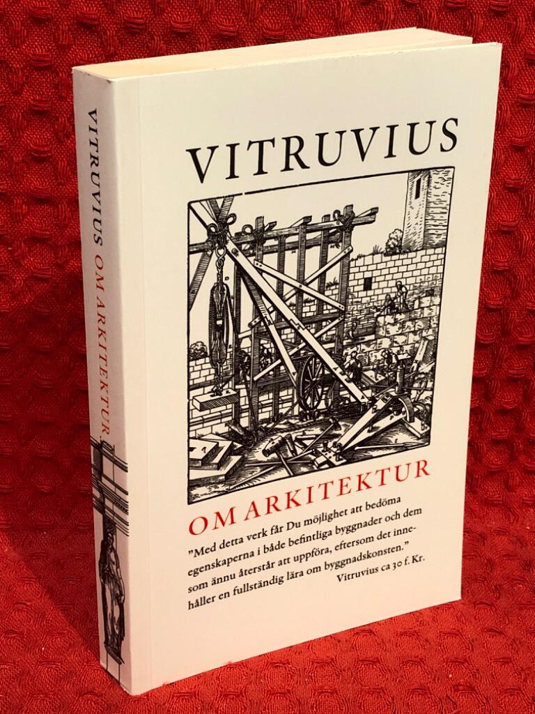 Om arkitektur : 10 böcker av Vitruvius - omslag