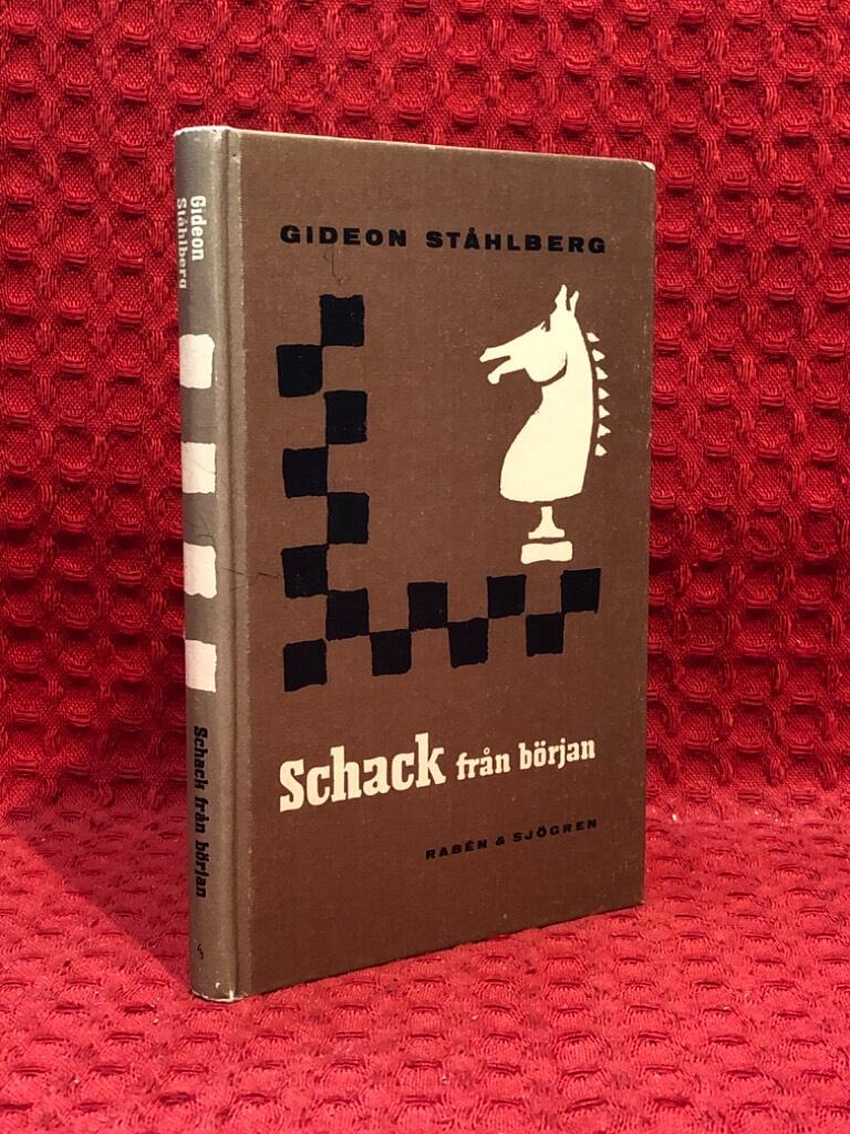 Schack från början av Gideon Ståhlberg - omslag