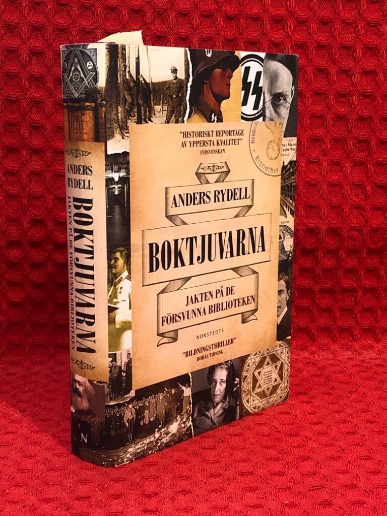Boktjuvarna : jakten på de försvunna biblioteken av Anders Rydell - omslag