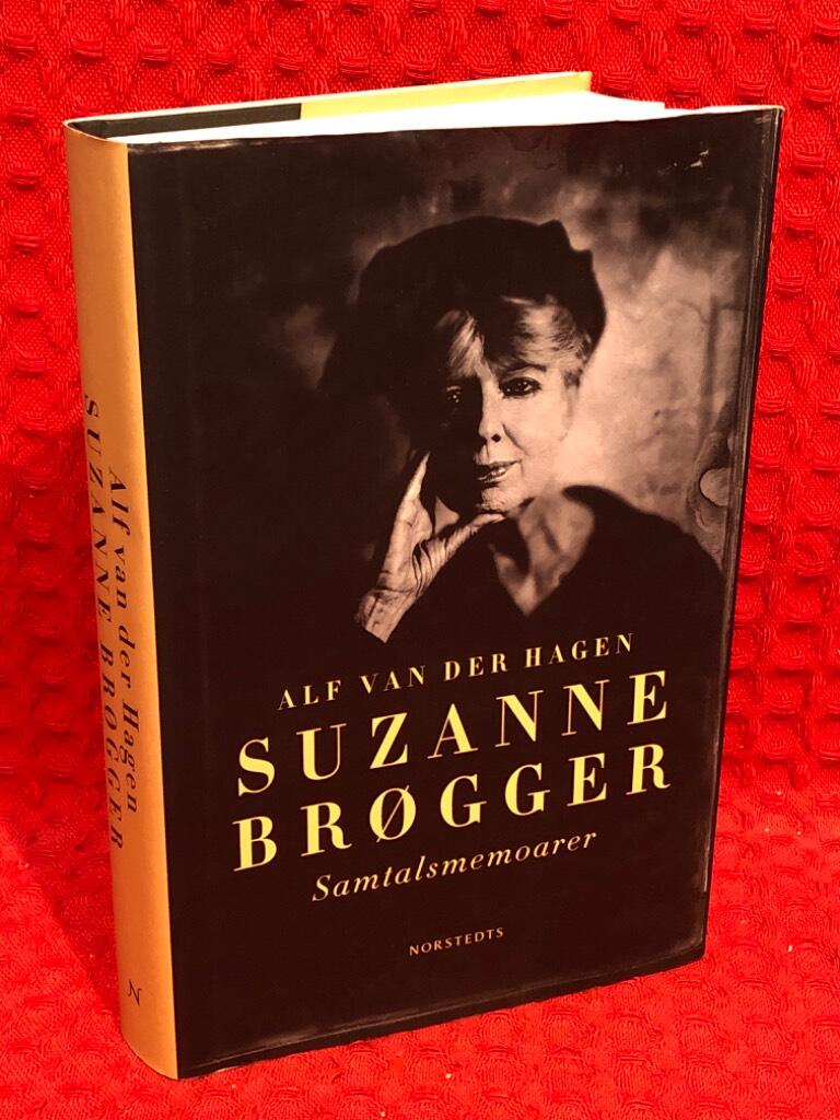 Suzanne Brøgger : samtalsmemoarer av Alf van der Hagen - omslag