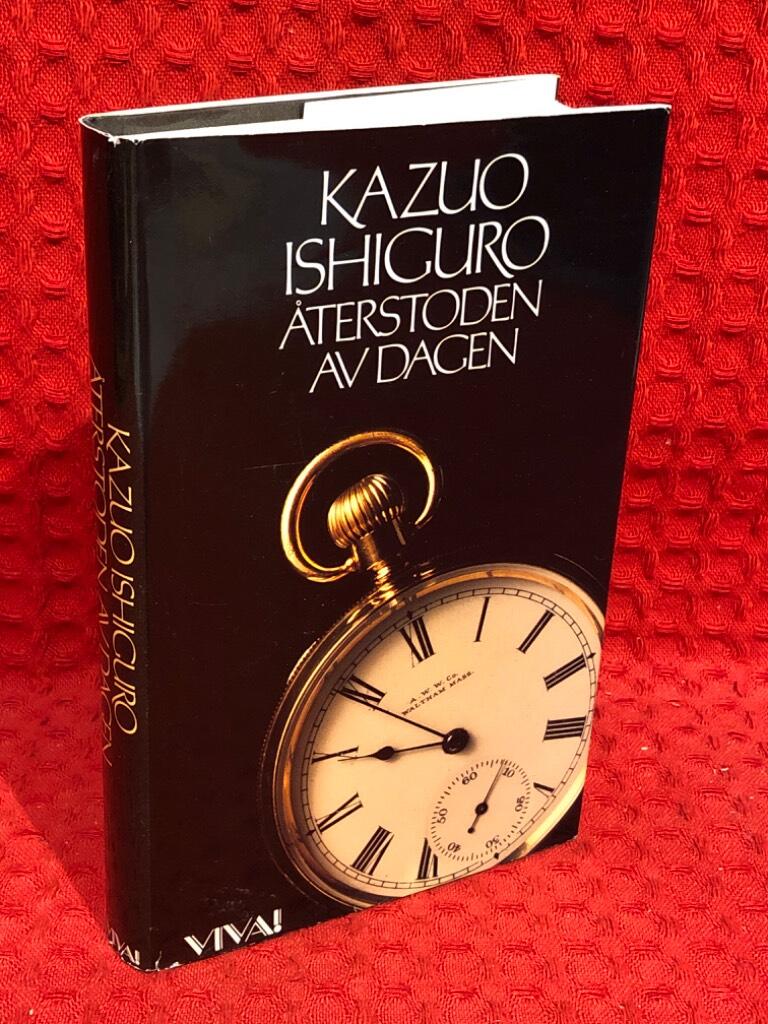 Återstoden av dagen av Kazuo Ishiguro - omslag