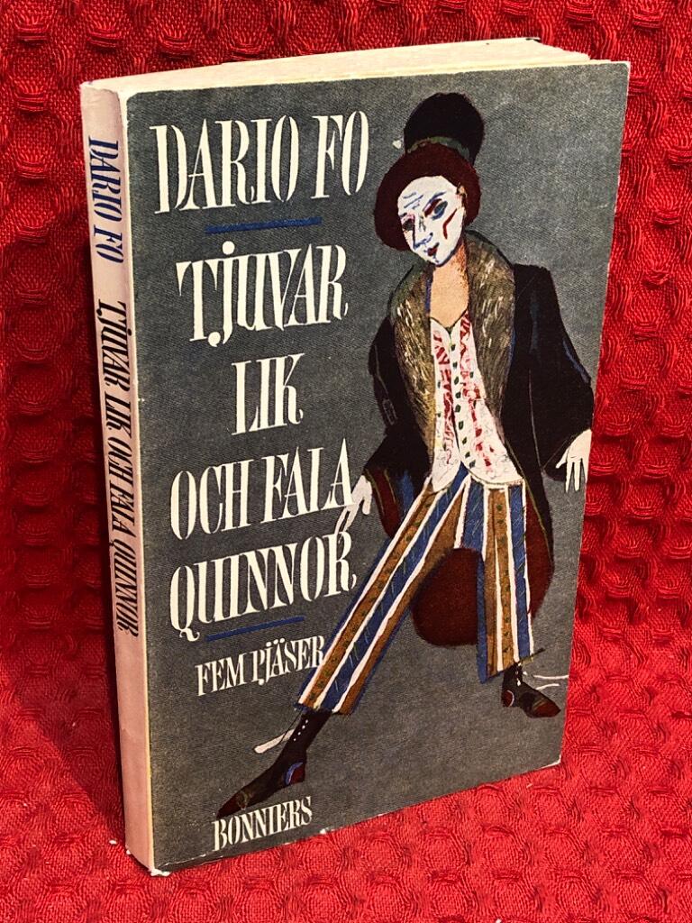 Tjuvar, lik och fala quinnor av Dario Fo - omslag