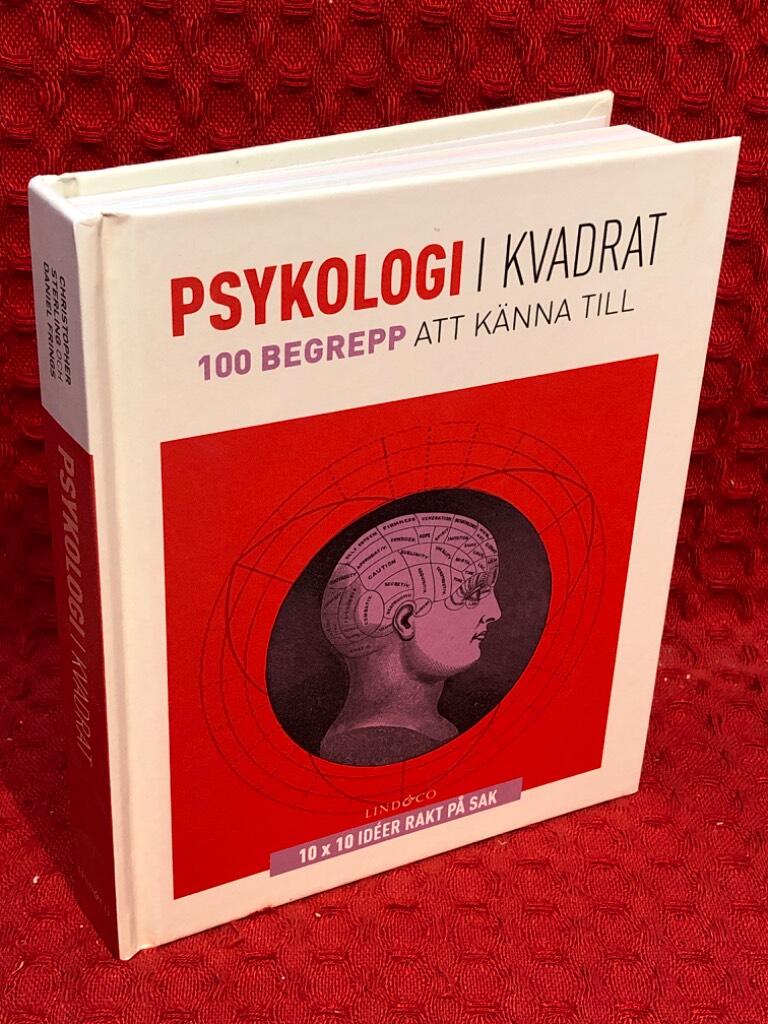 Psykologi i kvadrat : 100 begrepp att känna till av Christopher Sterling - omslag