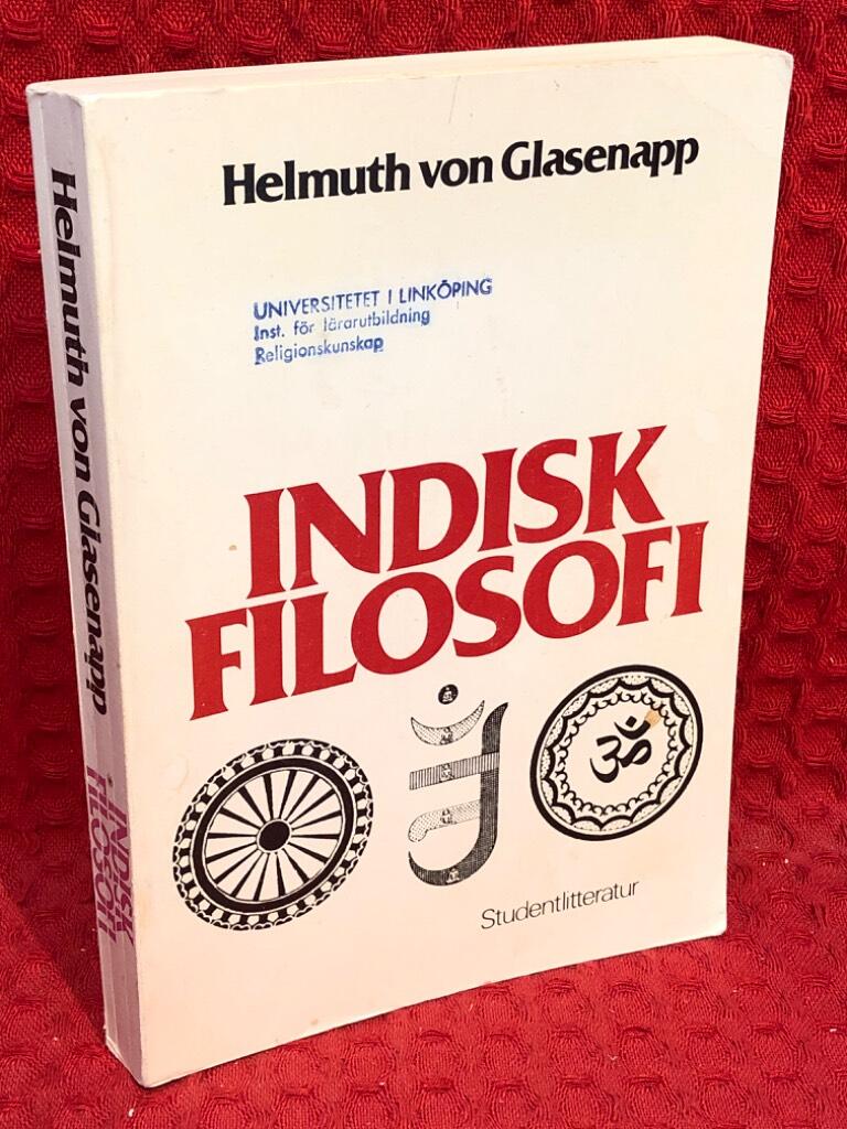 Indisk filosofi av Helmuth von Glasenapp - omslag