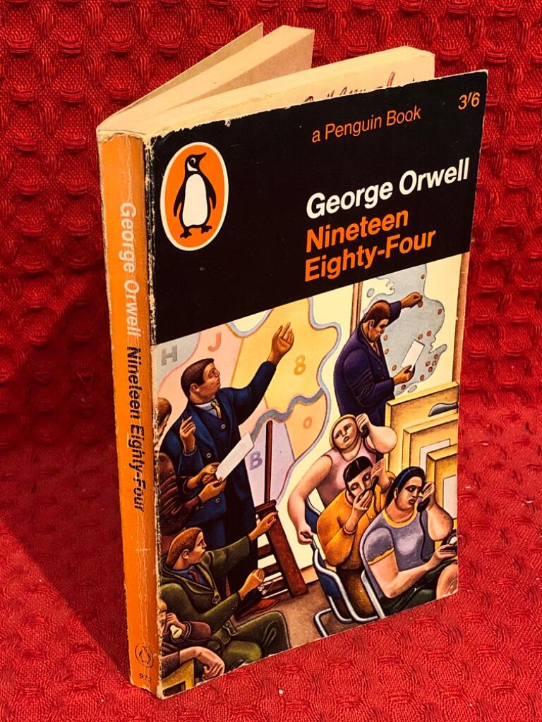 Nineteen eighty-four av George Orwell - omslag