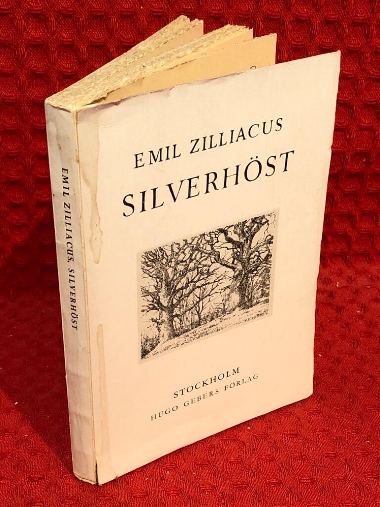 Silverhöst av Emil Zilliacus - omslag