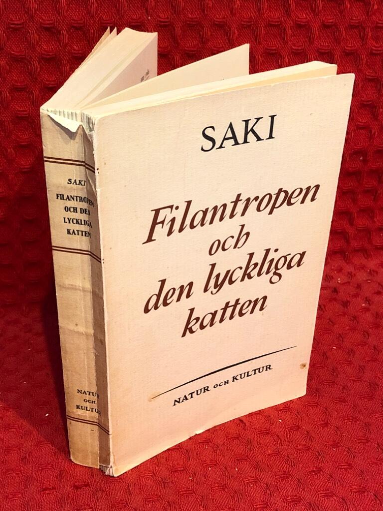 Filantropen och den lyckliga katten (och andra historier) av Saki - omslag