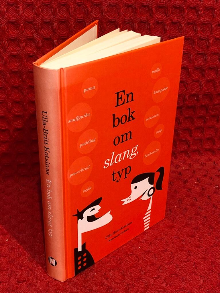 En bok om slang, typ av Ulla-Britt Kotsinas - omslag