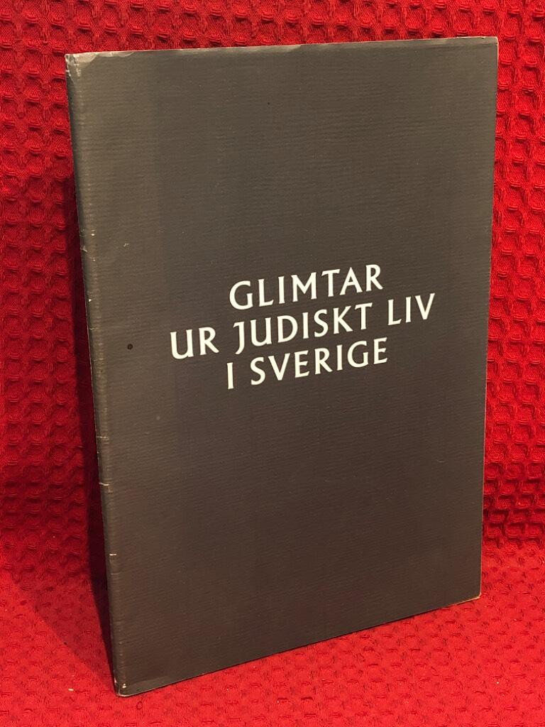Glimtar ur judiskt liv i Sverige : det judiska museet i Stockholm av Judiska museet i Stockholm - omslag