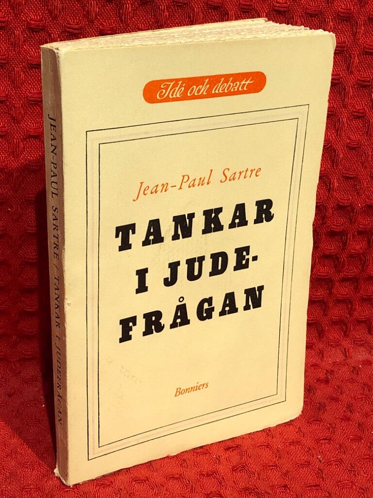 Tankar i judefrågan av Jean-Paul Sartre - omslag