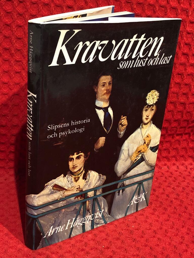 Kravatten som lust och last - slipsens historia och psykologi av Arne Häggqvist - omslag