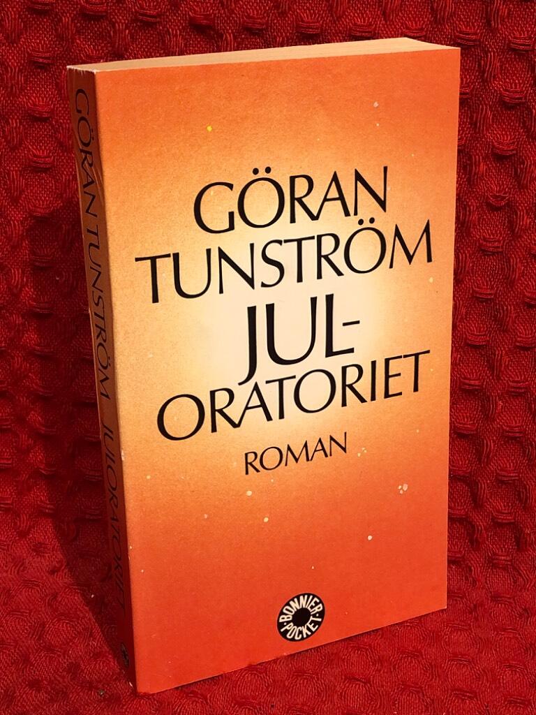 Juloratoriet - roman av Göran Tunström - omslag
