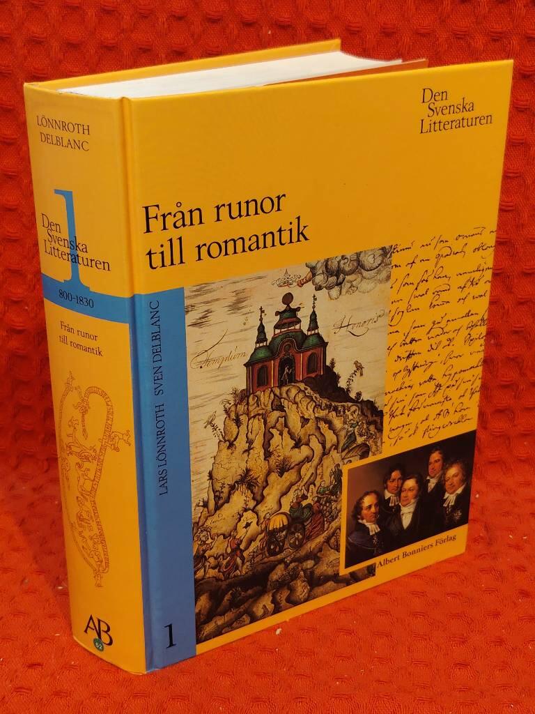 Den svenska litteraturen av Lars Lönnroth - omslag