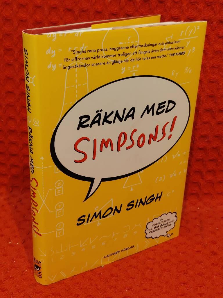 Räkna med Simpsons! av Simon Singh - omslag