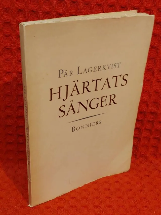 Hjärtats sånger av Pär Lagerkvist - omslag