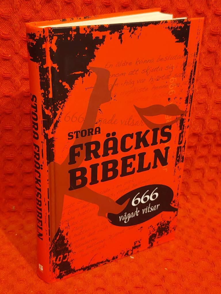 Stora fräckisbibeln - [666 vågade vitsar] av Andreas Nyberg - omslag