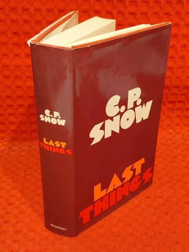 Last things av C. P. Snow - omslag