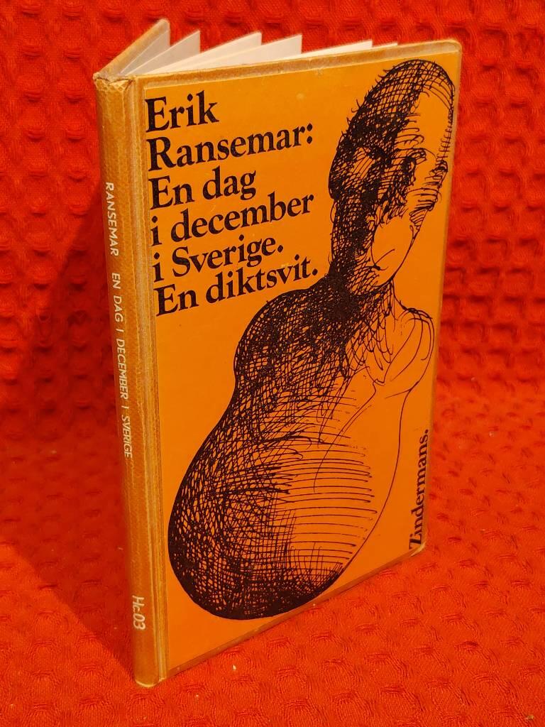 En dag i december i Sverige - en diktsvit av Erik Ransemar - omslag