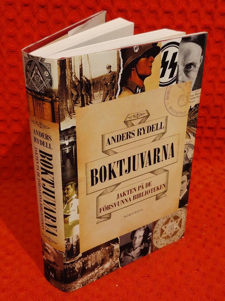 Boktjuvarna - jakten på de försvunna biblioteken av Anders Rydell - omslag