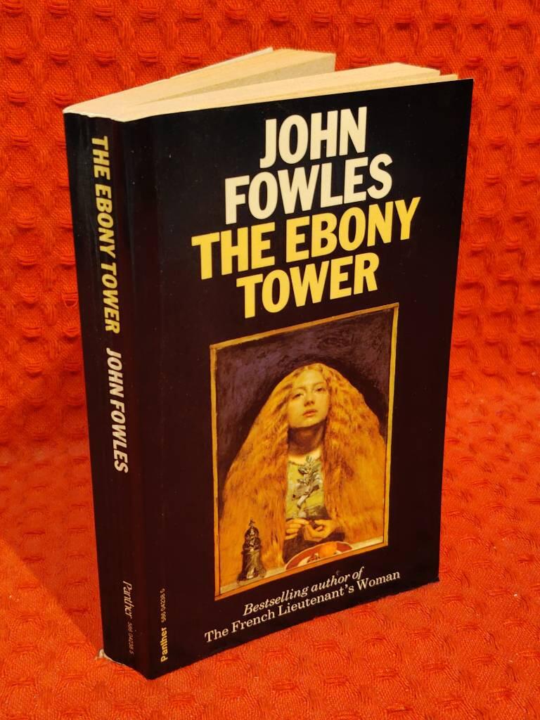 The ebony tower av John Fowles - omslag