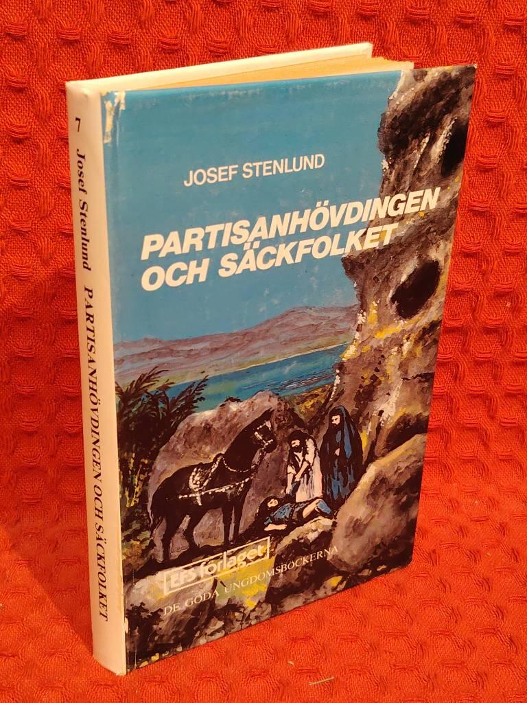 Partisanhövdingen och säckfolket - historisk skildring om Juda Mackabeus av Josef Stenlund - omslag
