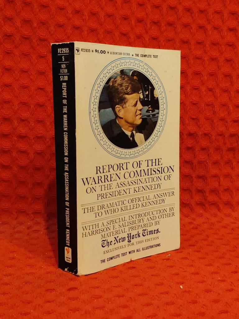 Report of the Warren Commission on the assassination of President Kennedy - omslag