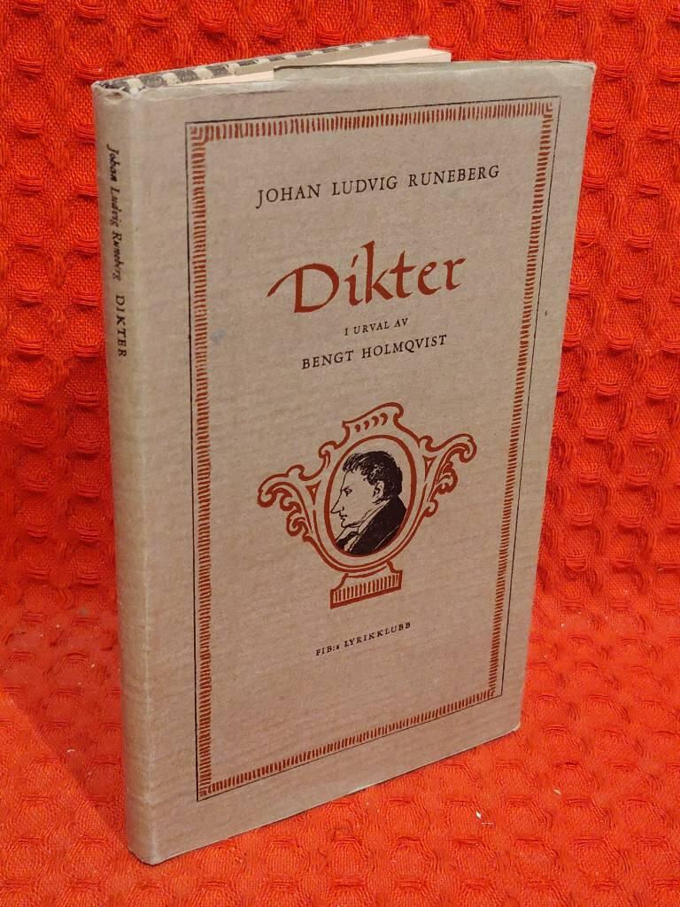 Dikter av Johan Ludvig Runeberg - omslag