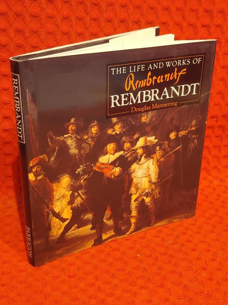 The life and works of Rembrandt av Douglas Mannering - omslag