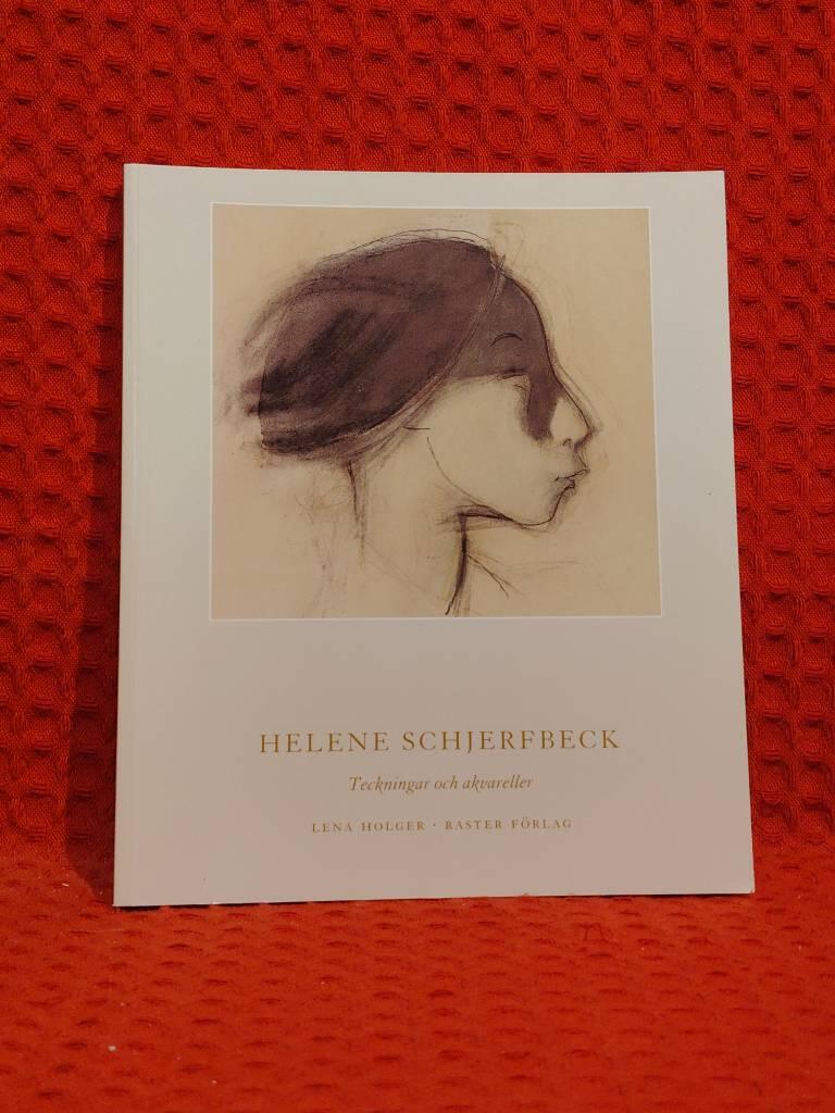 Helene Schjerfbeck - teckningar och akvareller av Lena Holger - omslag