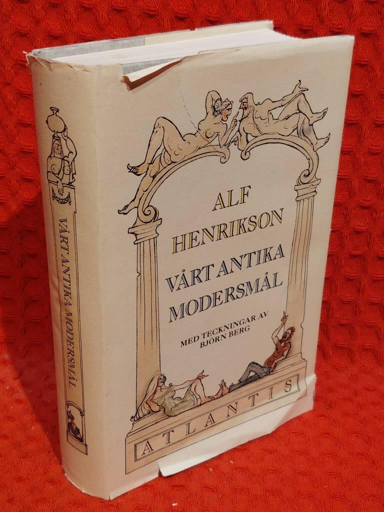 Vårt antika modersmål av Alf Henrikson - omslag