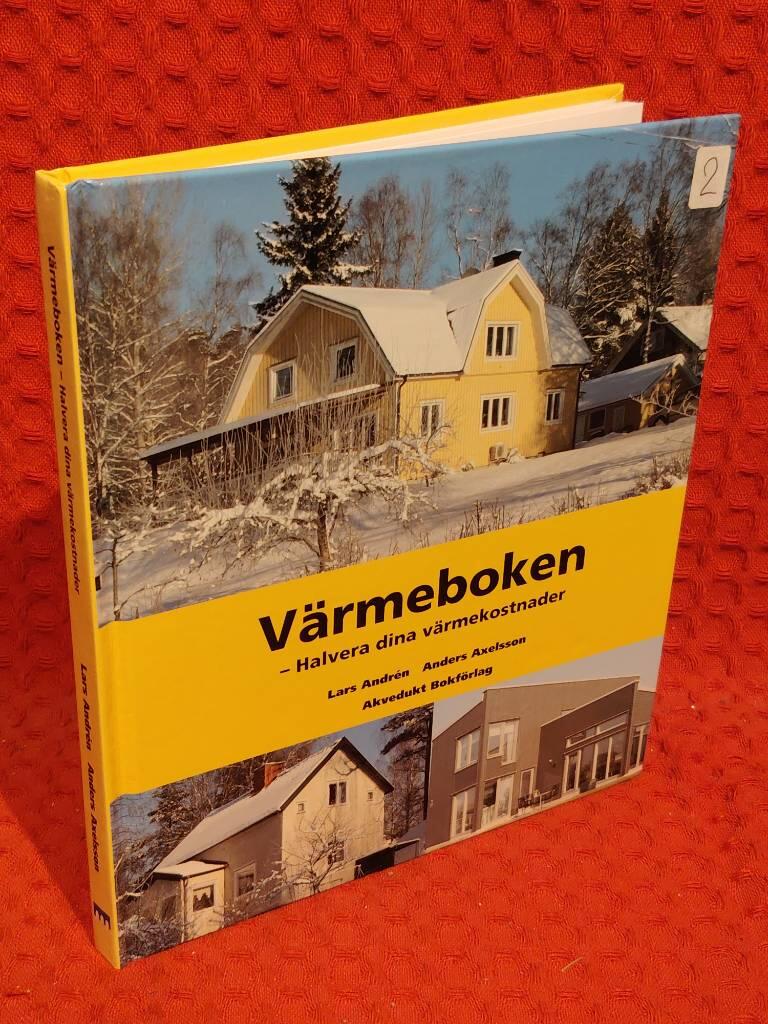 Värmeboken - halvera din värmekostnad av Lars Andrén - omslag