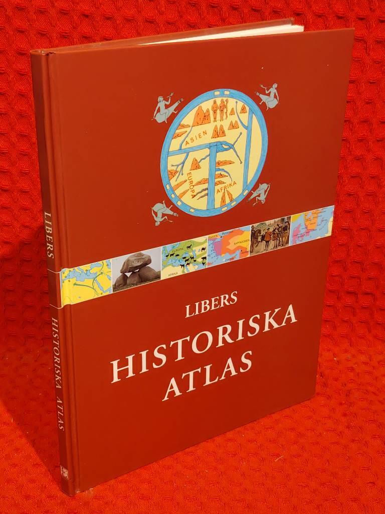 Libers historiska atlas av Bo Pederby - omslag