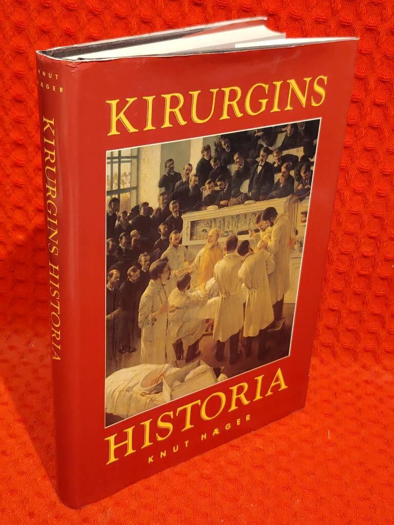Kirurgins historia av Knut Hæger - omslag