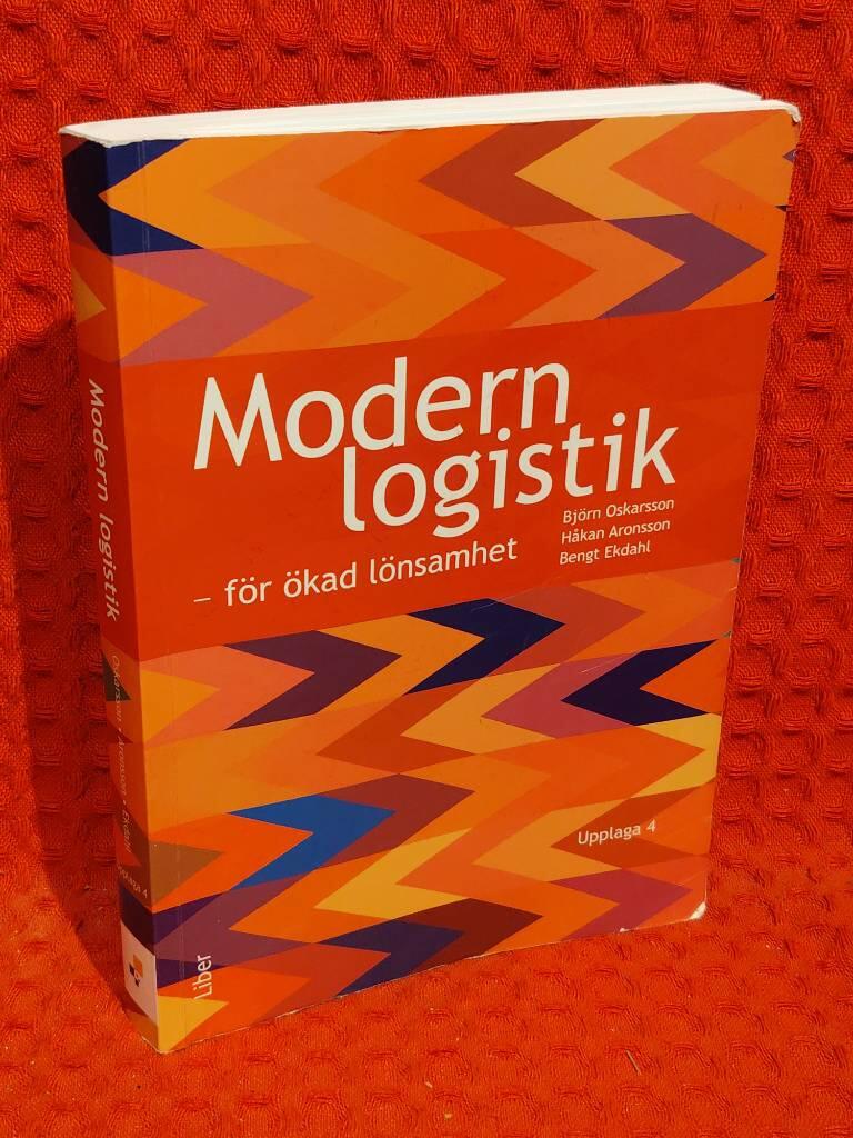 Modern logistik - för ökad lönsamhet av Björn Oskarsson - omslag
