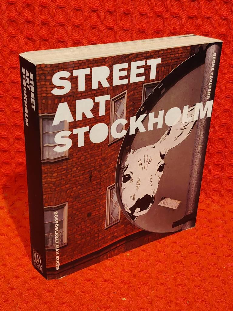 Street art Stockholm av Benke Carlsson - omslag