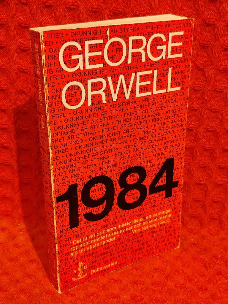 Nittonhundraåttiofyra av George Orwell - omslag