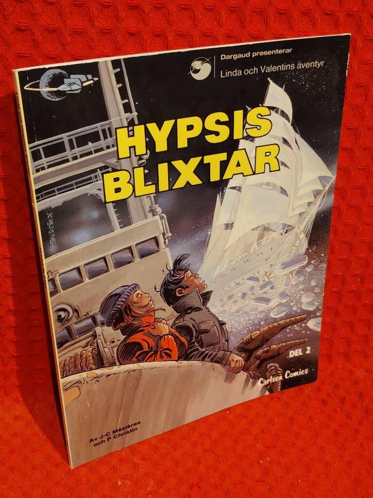 Hypsis blixtar av Pierre Christin - omslag