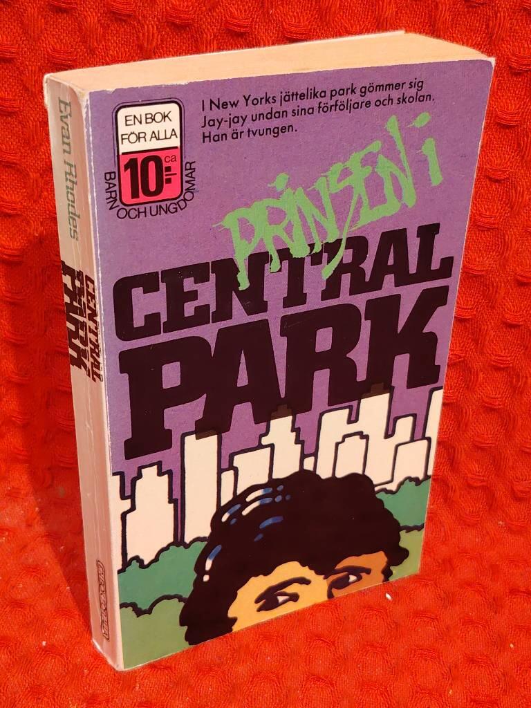 Prinsen i Central Park av Evan H Rhodes - omslag